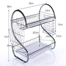 We did not find results for: Adeeing Large Capacity Stainless Steel 2 Layer Dish Drainer Drying Rack For Kitchen Storage Racks Holders Aliexpress
