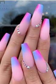 30 Great Coffin Nails Ideas For You 2019 Page 23 Of 31 Coloredbikinis Com Coffin Coloredbikinis G Acrylic Nail Designs Gel Nails Nail Designs Spring