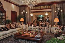 Untuk pemilihan jenis perabot apa saja yang tepat. 8 Desain Interior Ruang Tamu Cantik Dengan Sentuhan Etnik Arsitag