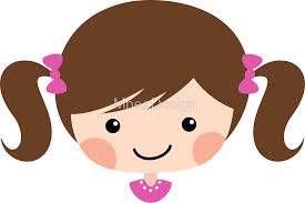 Camachoestrada300108 and is about brown, brown hair, cartoon, fairy, flower. Cute Cartoon Girl With Brown Hair In Pigtails Sticker Stickers By Jpg Cliparting Com