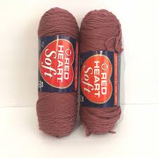 Red Heart Soft Yarn No Dye Lot Acrylic 7775 Country Rose Made In Usa Redheart Soft Yarn Yarn Red Heart