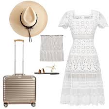 How To Pack For A Romantic Getaway With Images Black And White Scarf Flora Dress Romantic Getaway