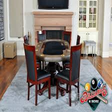 Check spelling or type a new query. Classic Poker Table Chairs Mahogany Or Black For Sale Billiards N More