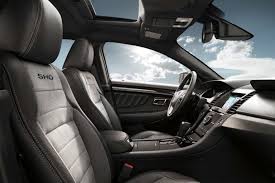 Taurus Sho With Charcoal Black Leather Wrapped Seats And Mayan Gray Miko Inserts Ford Taurus Sho Taurus Ford