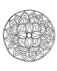 Easy tiger coloring pages printable. Easy Tiger Mandala Coloring Pages Novocom Top
