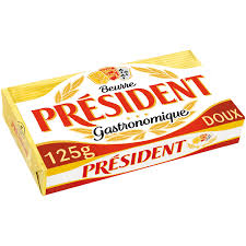 Beurre Doux Gastronomique President La Plaquette De 125 G A Prix Carrefour Beurre Doux Beurre Beurre President
