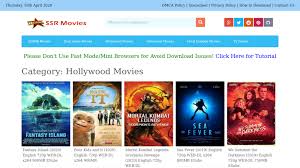 Downloading movies is a straightforward process that's easy for anyone to tackle, but you should be aw. Ssrmovies Download 2021 Free Ssr Movies South Hindi 300mb Movies Hollywood Or Bollywood Tellylover