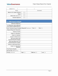 It Project Request Form Template Luxury Pm002 03 Change Request Form Template In 2020 Templates Document Templates Proposal Templates