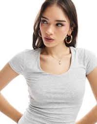 Cotton:On Kelsey v front henley long sleeve in green