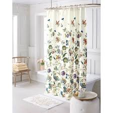 Jacobean Shower Curtain Floral Threshold Target In 2020 Tall Shower Curtains Floral Shower Curtains Floral Bathroom