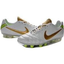 Http Www Asneakers4u Com Nike Tiempo Legend Iv Fg Tpu Kangaroo Leather Cleats White Gold Green New Socc Leather Soccer Cleats Mens Nike Shoes Soccer Shoes