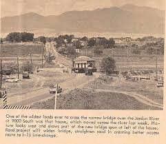 View Of A Western Border Of Sandy Utah 1970 Western Borders Utah Narrows Bridge