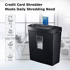 Document shredding services near you. Bonsaii Paper Shredder 12 Sheet Cross Cut Document And Credit Card Shredder For Home Use Black C170 C Pricepulse