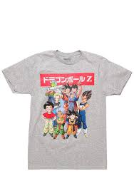 Dragon ball z cartoon show is the most popular show. Dragon Ball Z Dragon Ball Group T Shirt Newbury Comics