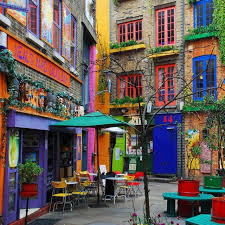 Neal S Yard Covent Garden London Places Colorful Places Beautiful Places