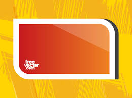 Choose from our sticker templates to create your own design in minutes. Orange Sticker Template Vector Art Graphics Freevector Com