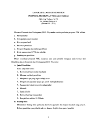 (i) tujuan pembelajaran, (ii) materi pembelajaran, (iii) metode pembelajaran, (iv) sumber belajar, dan (v) penilaian. Fillable Online Proposal Penelitian Tindakan Kelas Fax Email Print Pdffiller