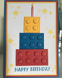 See more ideas about card making, cards handmade, inspirational cards. Day 1 Love Lego Week This Fun Lego Brick Birthday Cake Stampninja Stampinup Lego Card Lego Birthday Cards Homemade Birthday Cards
