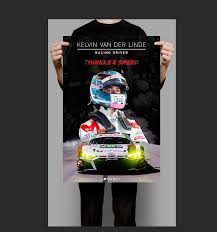 Kelvin van der linde is a south african racing driver currently competing in the intercontinental gt challenge, gt world challenge europe an. Poster Design For The Champion Kelvin Van Der Linde Racing Driver Audi Sport Kelvin