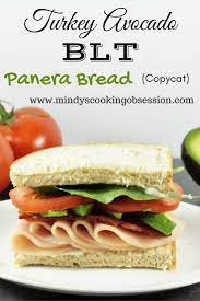 Panera Turkey Avocado Blt Copycat Recipe Panera Recipes Avocado Blt Restaurant Recipes