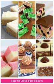 30 No Bake Slices Most Popular Recipes No Bake Bars Baking Food