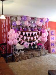 Pin By Kristin Mathis On Baby Love Baby Shower Purple Baby Shower Decorations Purple Baby Shower Decorations
