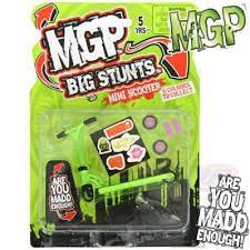 mgp big stunts finger scooter green scooter tech deck stunts