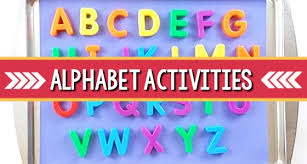 There are 2 activities, match the pictures with the letters and complete the words. Alphabet Activities For Pre K And Preschool