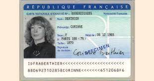 Dans les etats qui l'acceptent comme document de voyage. Carte D Identite La Barre De Monts
