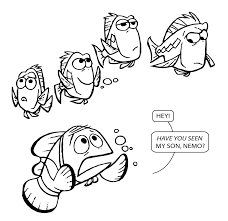 Here are some free printable coloring pages about the pixar animated movie finding nemo, and click here for finding dory coloring pages. Free Nemo Coloring Pages Coloringme Com