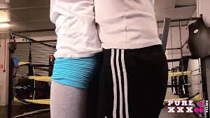 PURE XXX FILMS Banging busty gym student