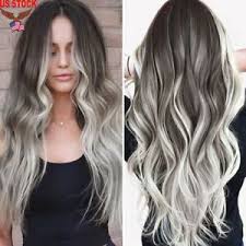 Black And Grey Lace Front Wig Blackyhairstyles Haircolorblonde Hairstyleforwomen Hairstylesmedium Ombrehair Transitioninghairstyles In 2020 Grey Ombre Hair Hair Styles Ombre Hair