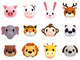 Cartoon Animal Head Pack Cartoon Animals Animal Heads Cartoon Styles