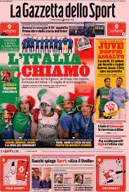 Non far tirare lo specialista porta sfortuna. Gazzetta Dello Sport Prima Pagina Edicola Foto Calcionapoli24 It Mobile