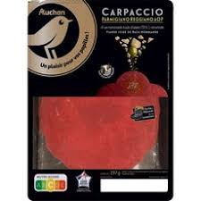 Auchan Gourmet Auchan Gourmet Carpaccio Parmesan Et Marinade Huile D Olive Citronnee 197g 197g Pas Cher A Prix Auchan