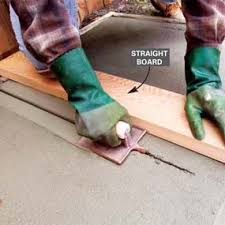 How To Finish Concrete Diy Concrete Slab Concrete Diy Poured Concrete Patio