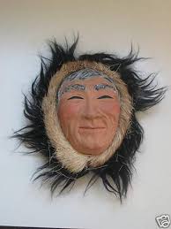 Vintage Anchorage Alaskan Dena'Ina Inuit Indian Mask