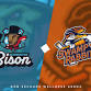 Bloomington Bison at Greenville Swamp Rabbits event in Greenville, SC
