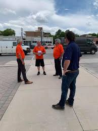On behalf of Chief Donna Big Canoe and Councillor William McCue of  Chippewas of Georgina Island First Nation, I presented BWG Councillor Mark  Contois with the Chippewas of Georgina Island First Nation