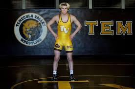 Temecula Valley's Ethan Perryman is the IE Varsity boys wrestler of the  year