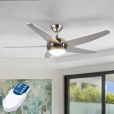A wide variety of ceiling fan with light options are available to you, such as color temperature(cct), lamp body material. Anneka Silver Ceiling Fan With Led Light Lights Co Uk