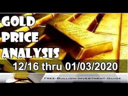 Gold Price Analysis Xau Usd 12 16 Thru 01 03 2020 Gold Price Analysis Fundamental Analysis