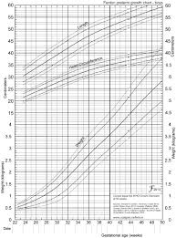 Male Baby Weight Chart Dubowitz Chart Premature Child Growth