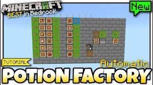 Welcome back to another video. Minecraft Bedrock Potion Factory Brewer Automatic Tutorial Mcpe Xbox Ps4 Windows Youtube