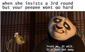 The still originated from a video uploaded by youtuber mrmrmangohead titled po. Kung Fu Panda Challenge Stop The Movie Random And Make A Meme Dankmemes