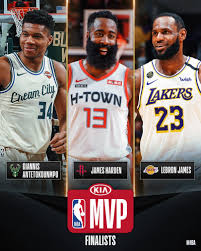 Rookie of the year doesn't. Nba The Three Finalists For Kiamvp Giannis Facebook