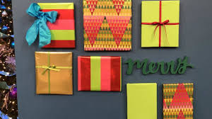 Maybe you would like to learn more about one of these? This Diy Present Wall Is A Creative Way To Repurpose Leftover Wrapping Paper Youtube