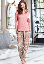 Penye Mood 8216 Bayan Pijama Takim Penye Mood Bayan Pijama Takim Modelimiz Pamuk Viskon Kumastan Uretilmistir Penye Mood Pijamas Sensuais Vestidos Moda Diaria