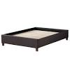 Bring nature indoors and complete your bedroom with a classic wood platform bed available in a variety of colors. 1