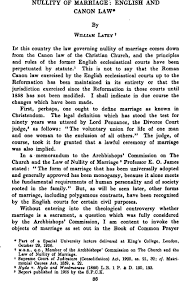 Employment of experts by the court. Nullity Of Marriage English And Canon Law International Comparative Law Quarterly Cambridge Core